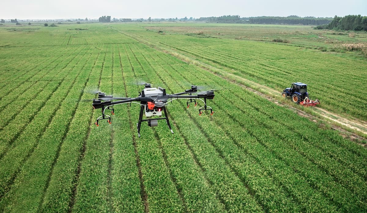 Agricultural drone technology in Zimbabwe